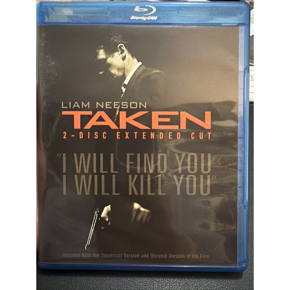 Taken (Blu-ray Disc, 2009, 2-Disc Set, Extended Cut; Includes Digital Copy)!